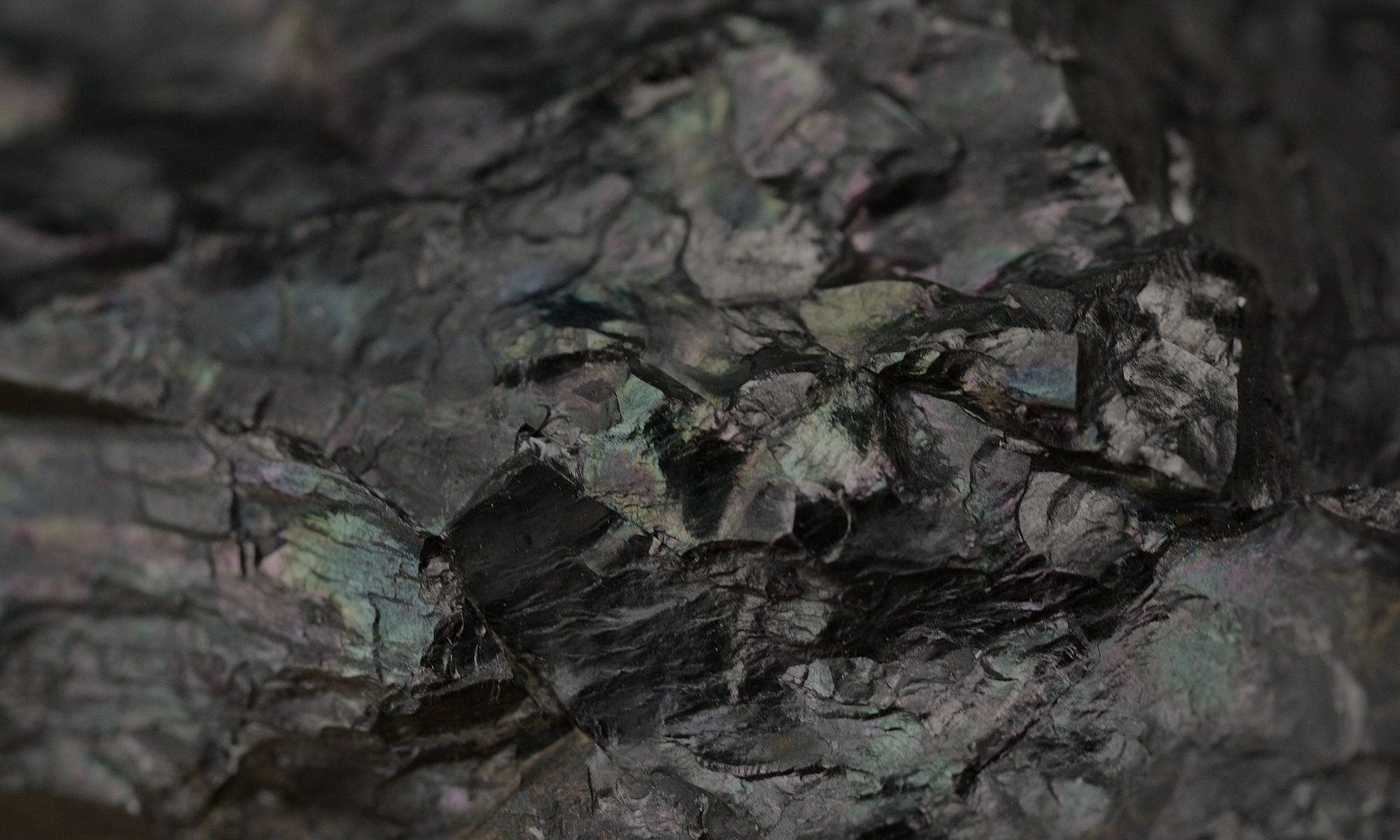 Close texture of black coal